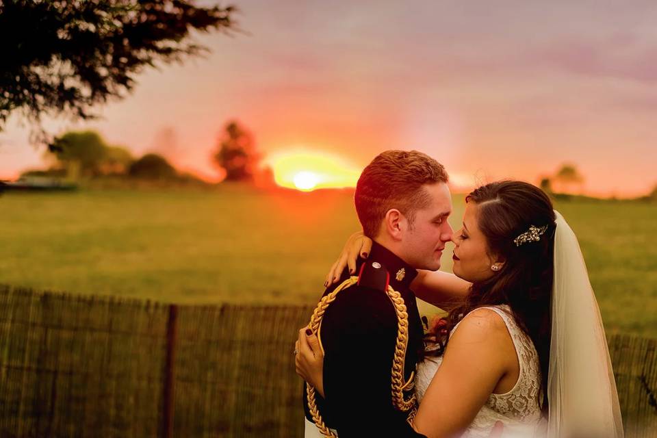 Military wedding at sunset - Instinct Wedding Photography & Video
