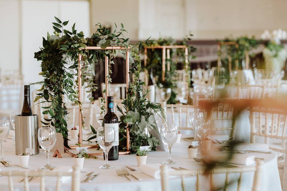 Tablescape details