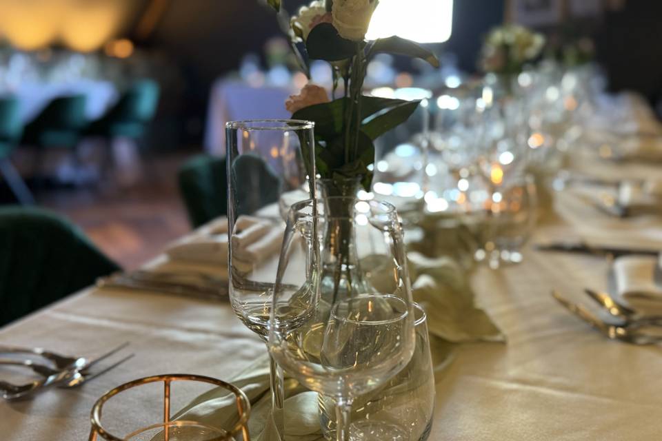 Table set up