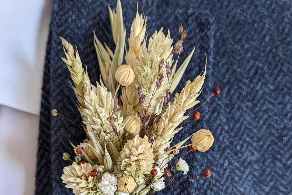 Dried Buttonhole
