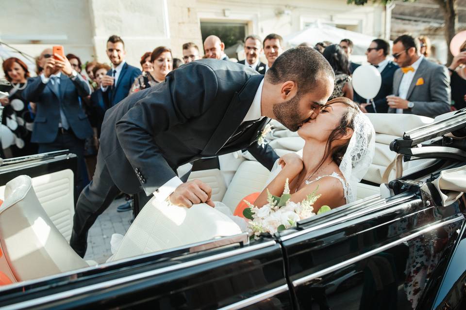 Romantic wedding in sicily