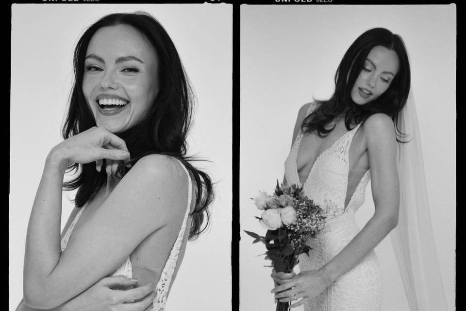 Blushing bride