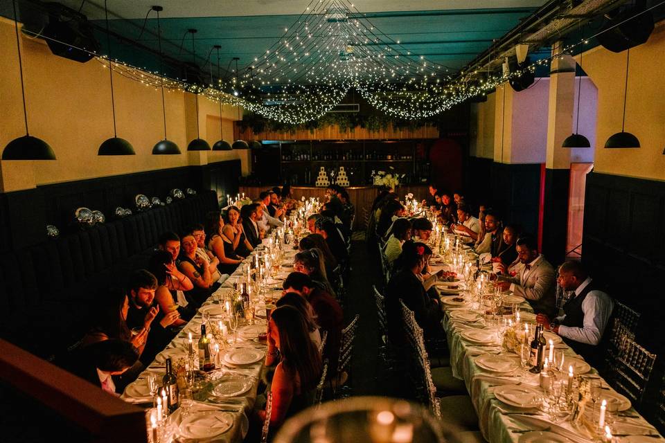 Capacity for up to 110 dining