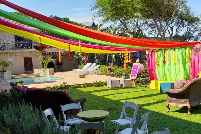 Pool side venue