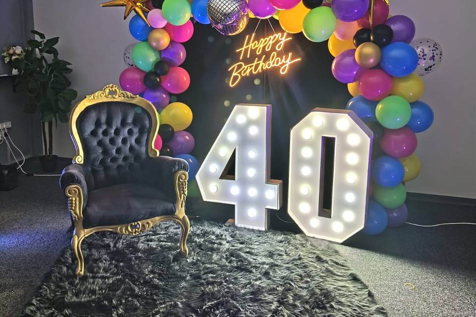 Balloon Backdrop