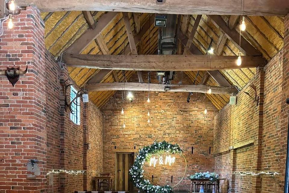 Cross Back Wooden Chairs