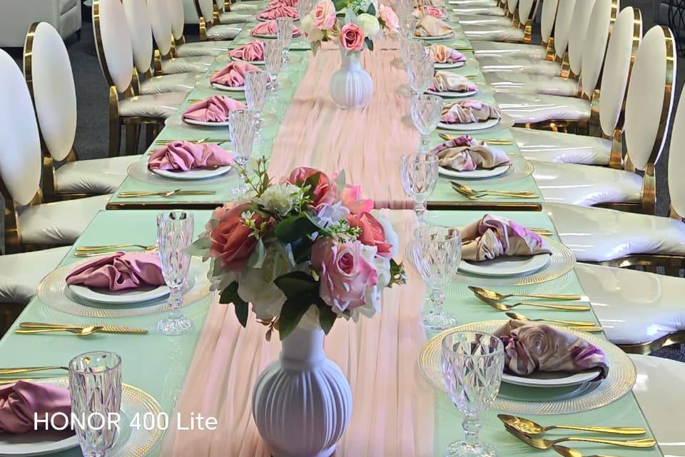 Table Set up