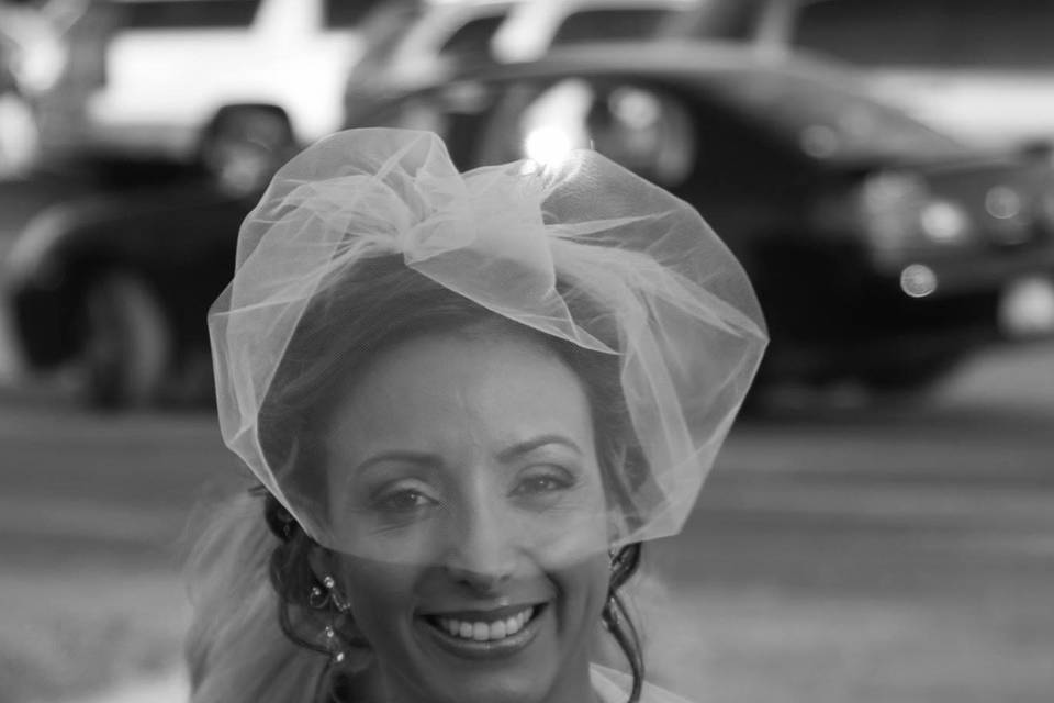 A happy bride