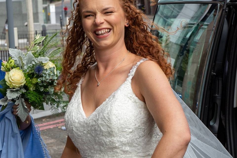 A beautiful bride