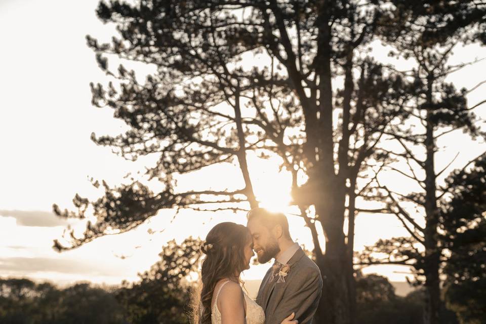 Bride and groom