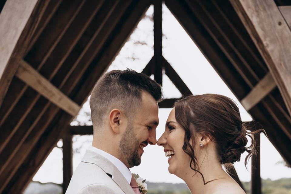 Bride and groom