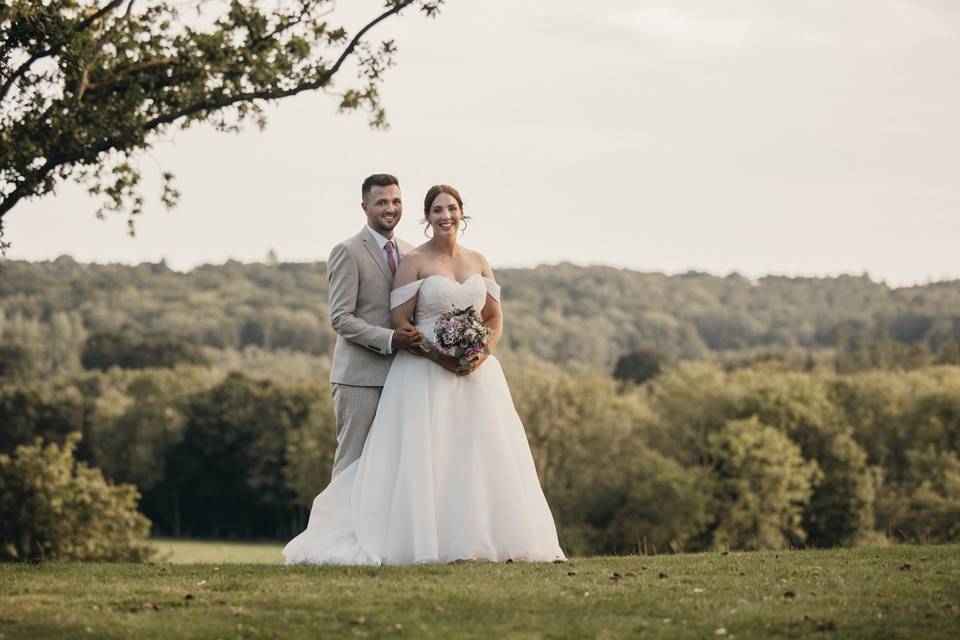 Bride and groom