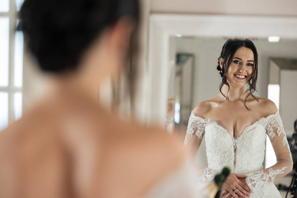 Bride preparation