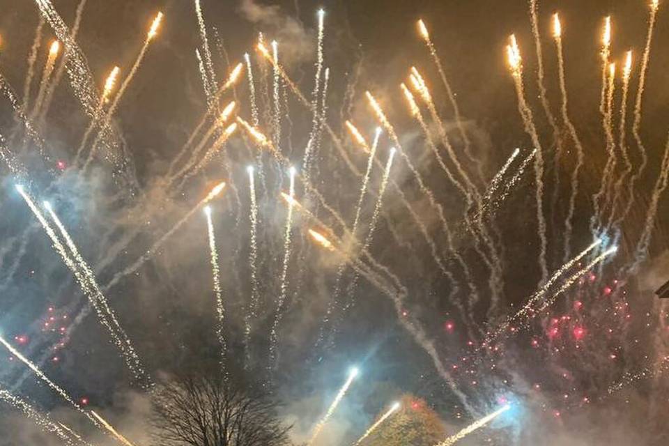 Sparks fly