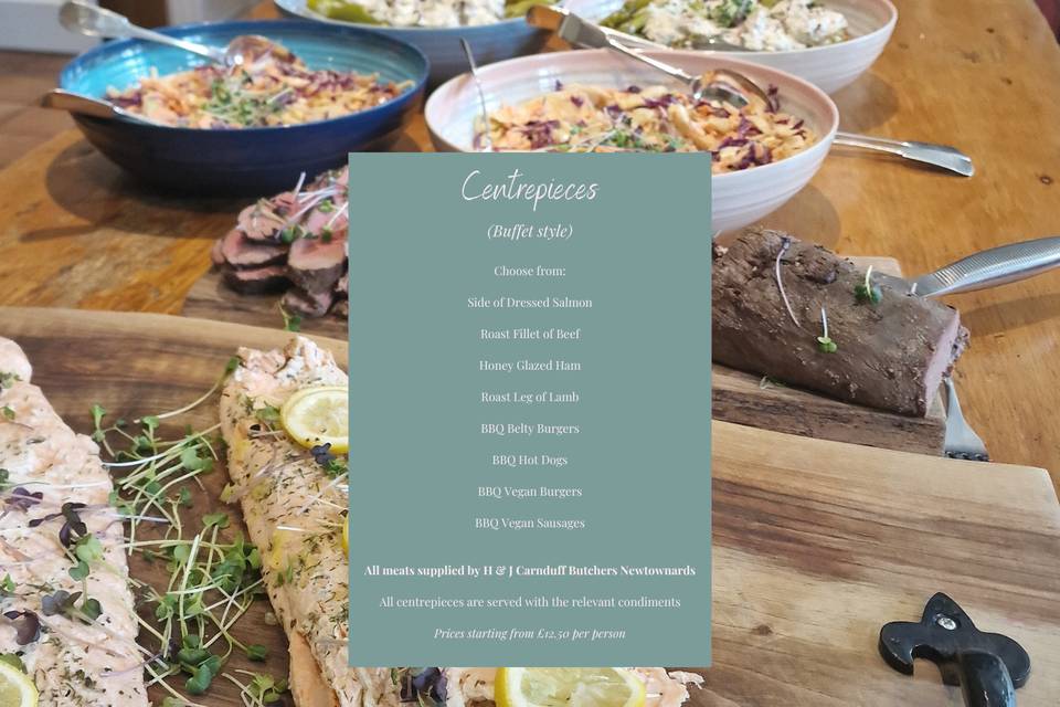 Wedding Catering Brochure