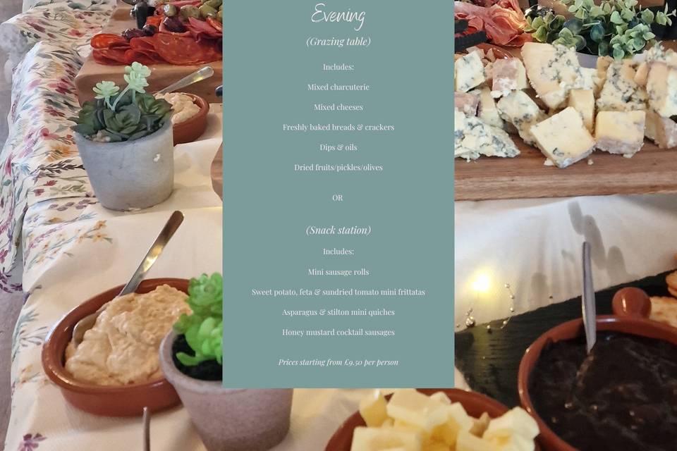 Wedding Catering Brochure