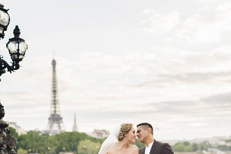Natural bridal beauty