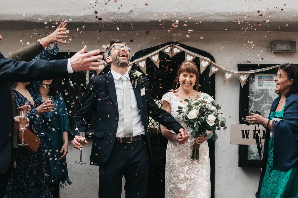 Just married