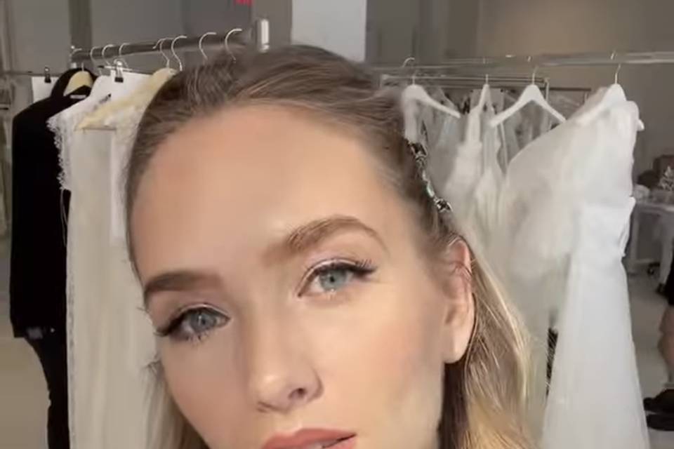 Editorial bridal beauty