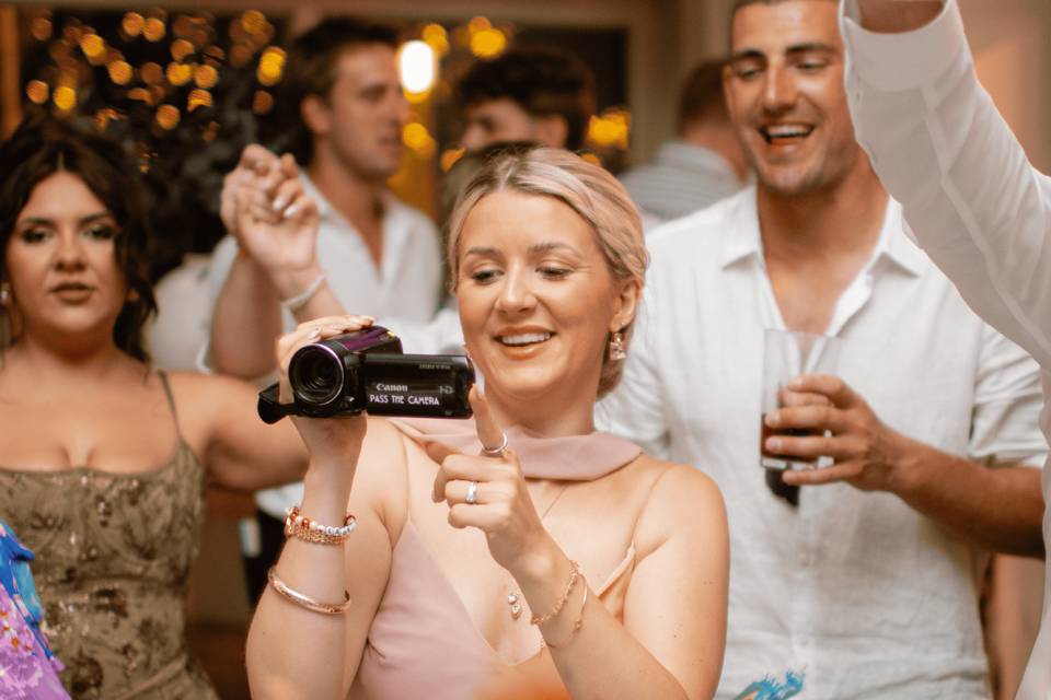 Guest using our cameras