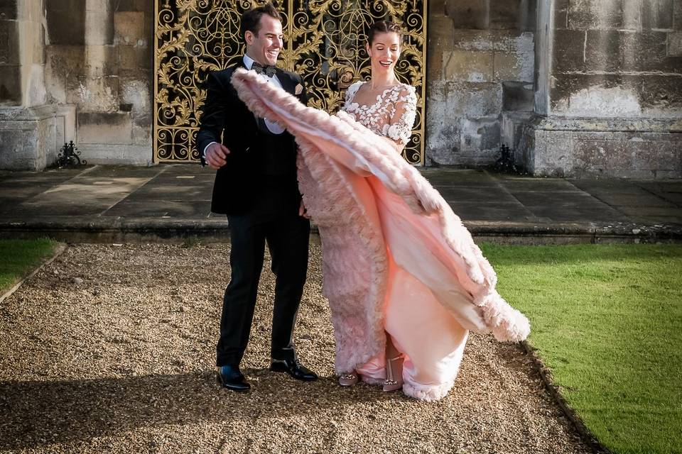 Wedding Dress twirl!