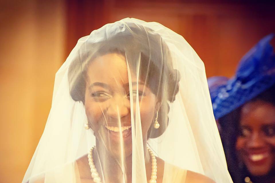 Natural beauty, bride, happy