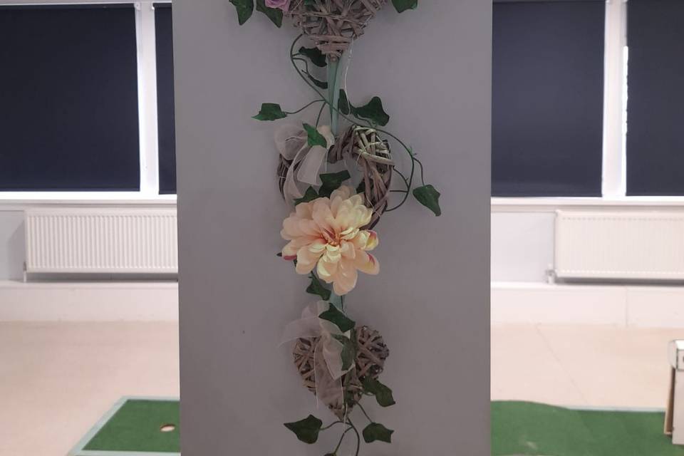 Pillar decoration