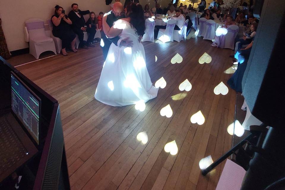 Beautiful intimate atmosphere