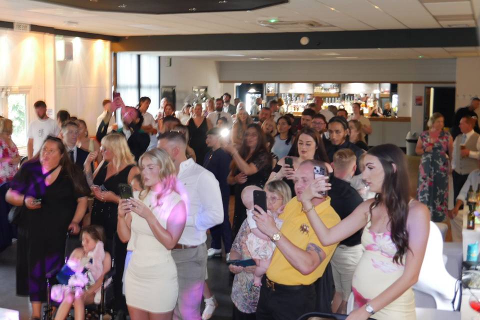 Massive celebration