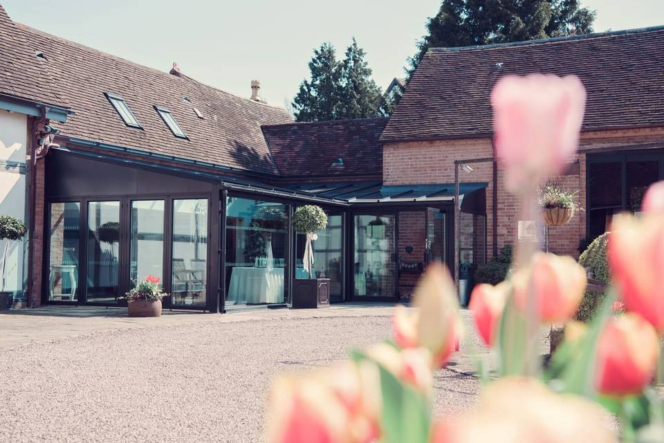 Redhouse Barn entrance