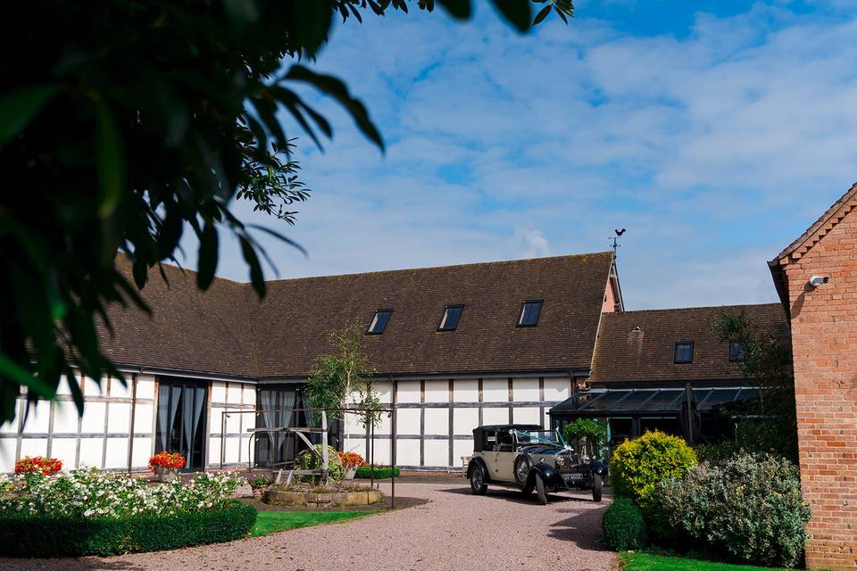 Outdoors at Redhouse Barn
