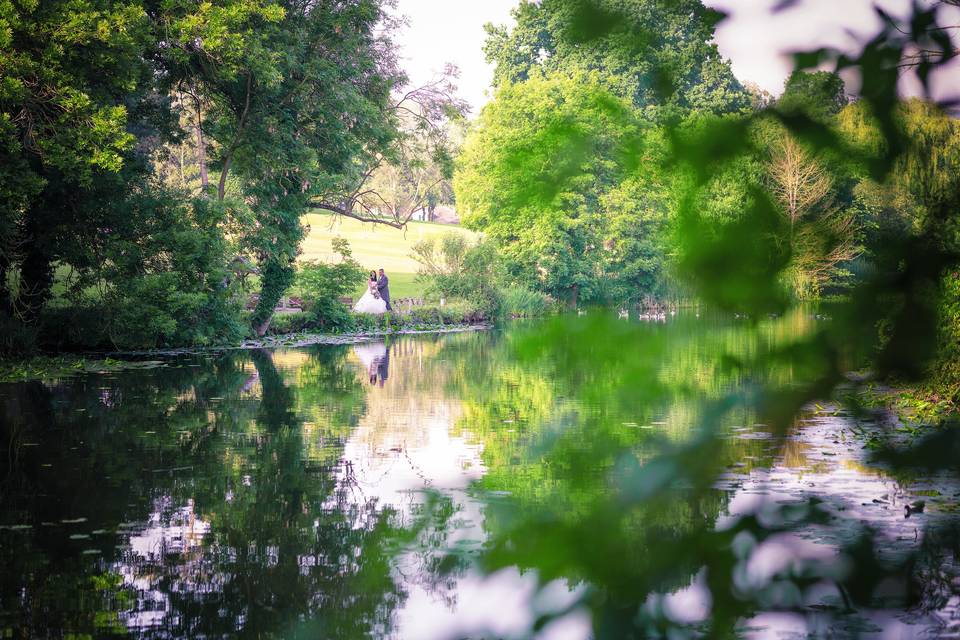 Landscape wedding photography