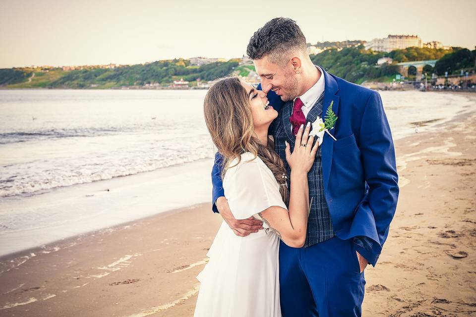 Happiness on the beach