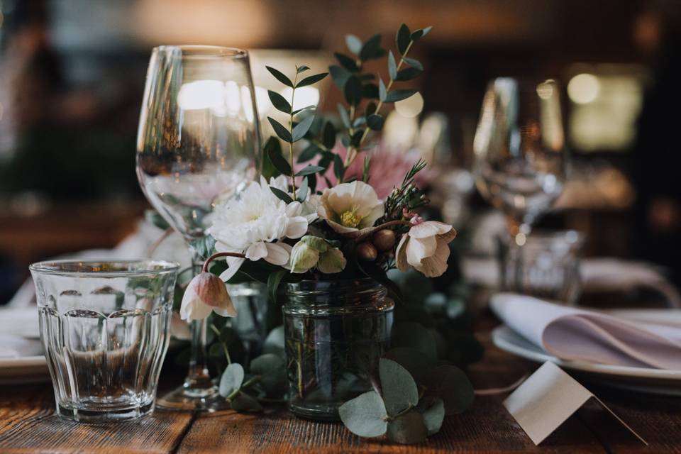 Table decor details