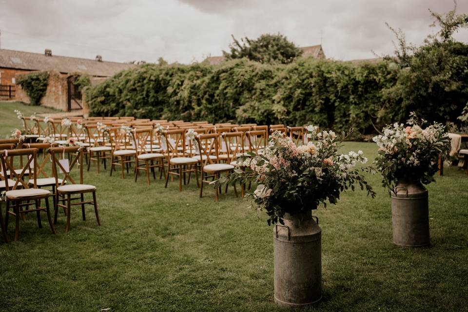 Lawn ceremony