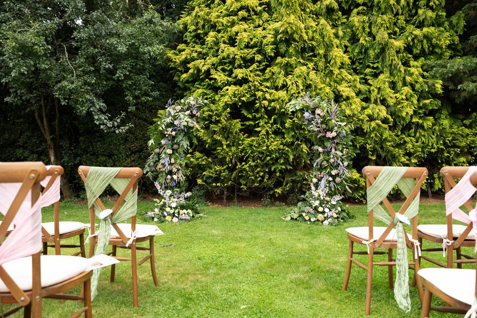 Lawn ceremony