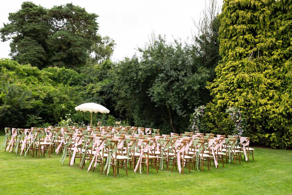 Lawn ceremony