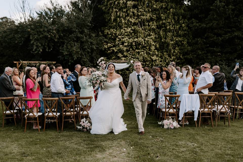 Just married