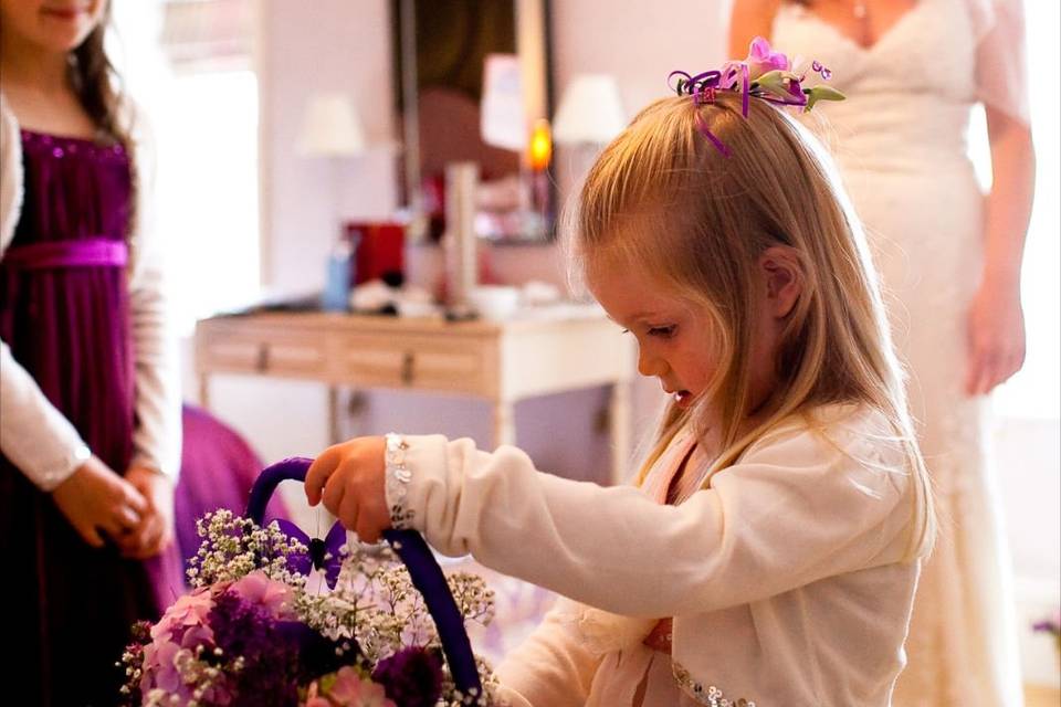 Northcote Manor Hotel Flower Girl