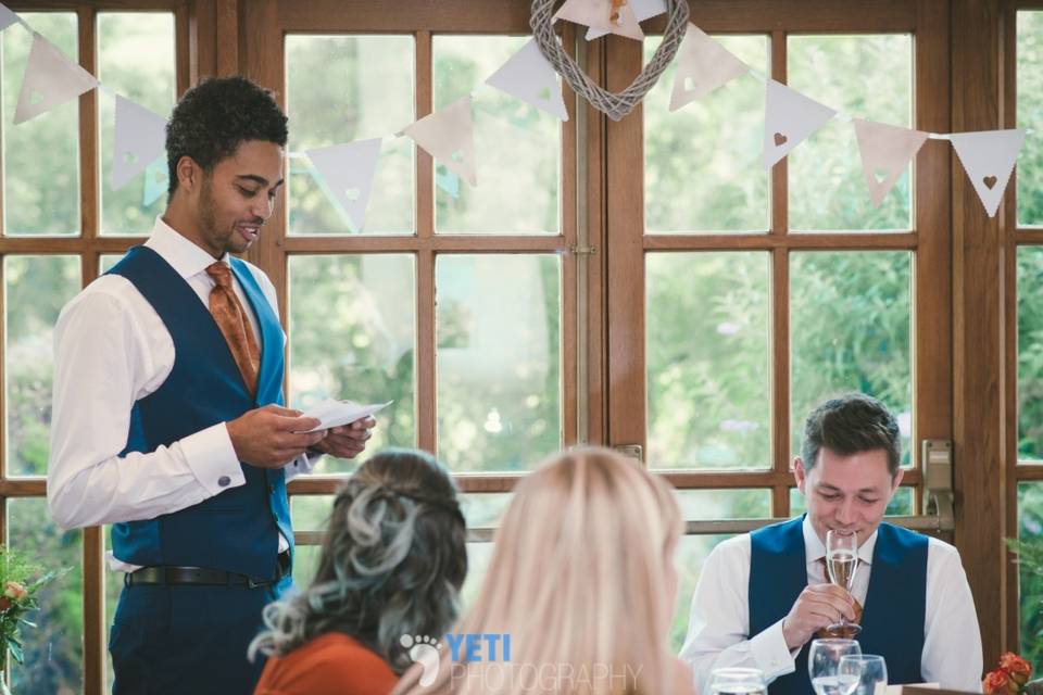 Northcote Manor Hotel Speech