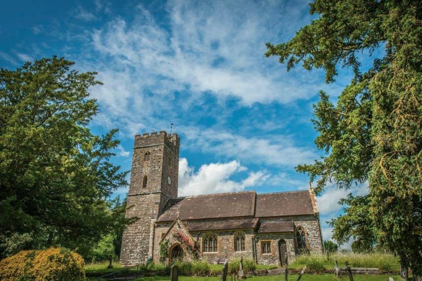 Huntsham Court - village church