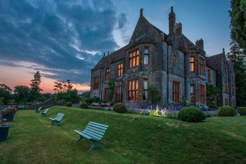 Huntsham Court - at Sunset