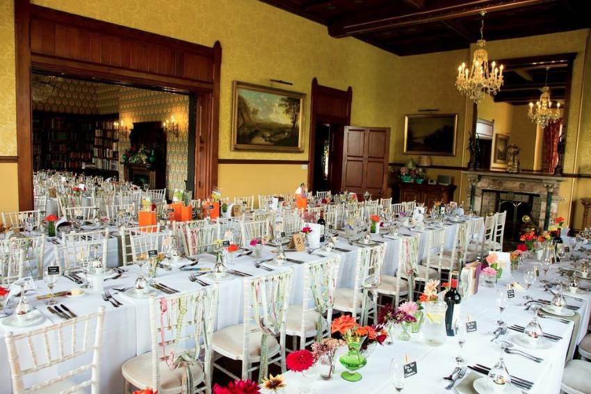 Huntsham Court - banqueting for 120 guests