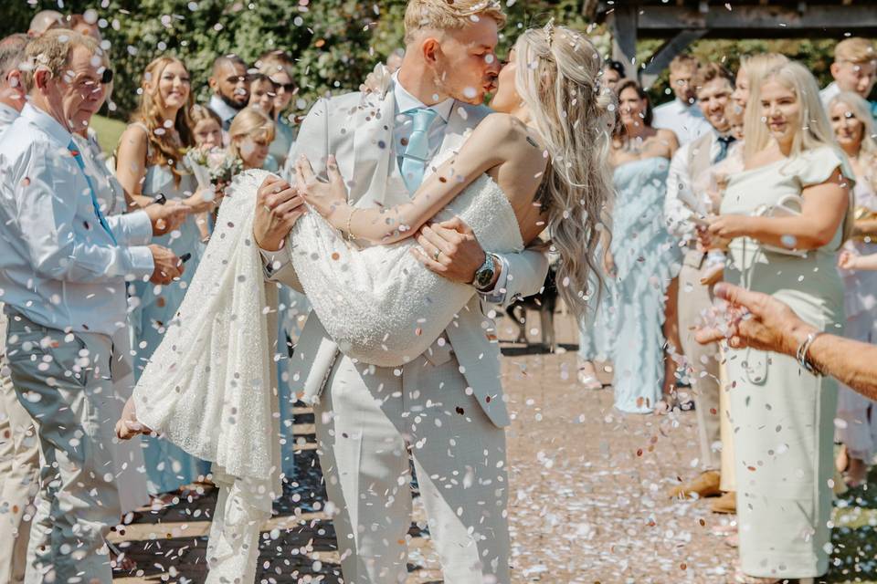 Sandy Cove Wedding, Devon
