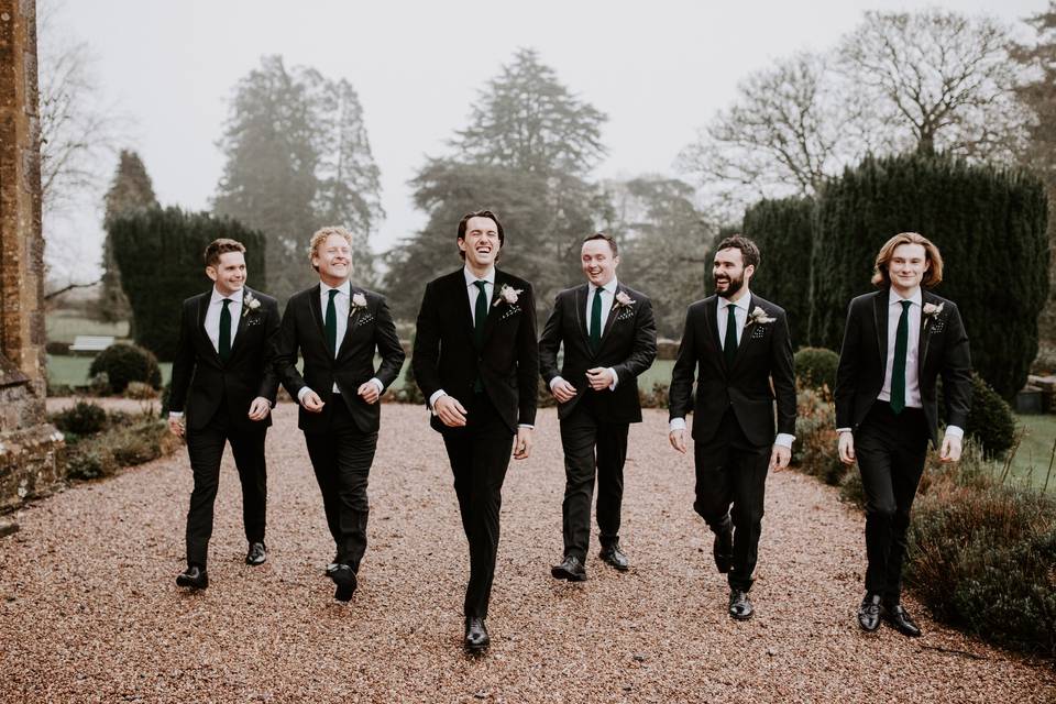 The groomsmen