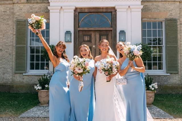 My bride and her bridal party