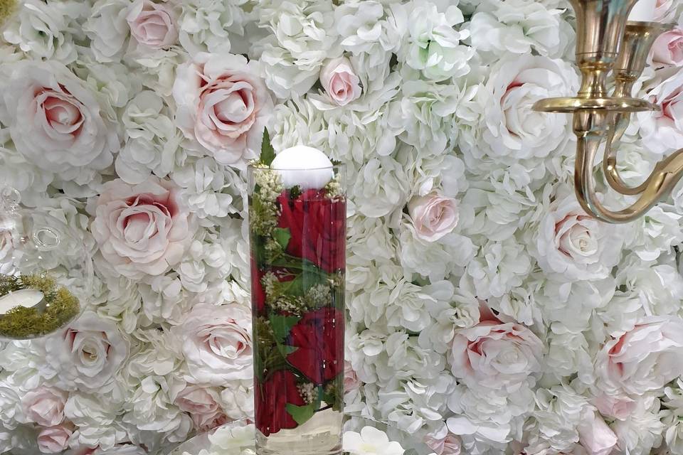 Red Rose Centerpiece