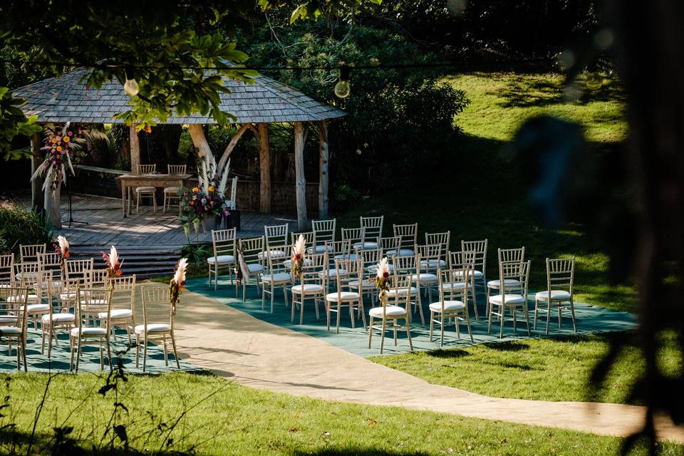 Ceremony area