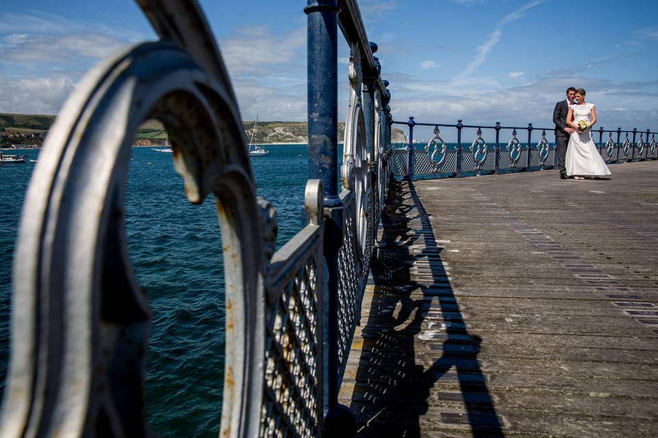 Swanage Pier portrait