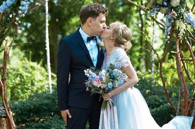Forest arch for wedding